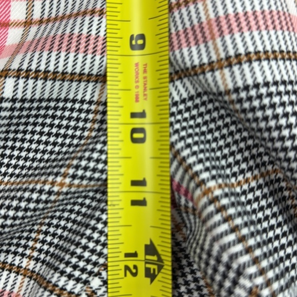 Gerry Weber Women's Preppy Plaid Cropped Trouser Dress Pants size 42 - Picture 9 of 11